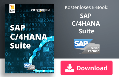 Unser E-Book zum Thema SAP C/4HANA Suite