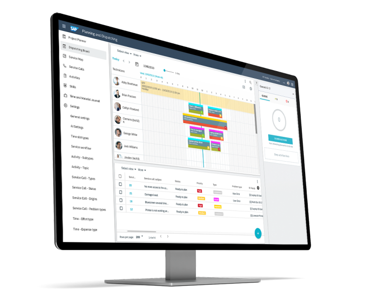 Das SAP Field Service Management trägt maßgeblich zur Kundenzufriedenheit bei.